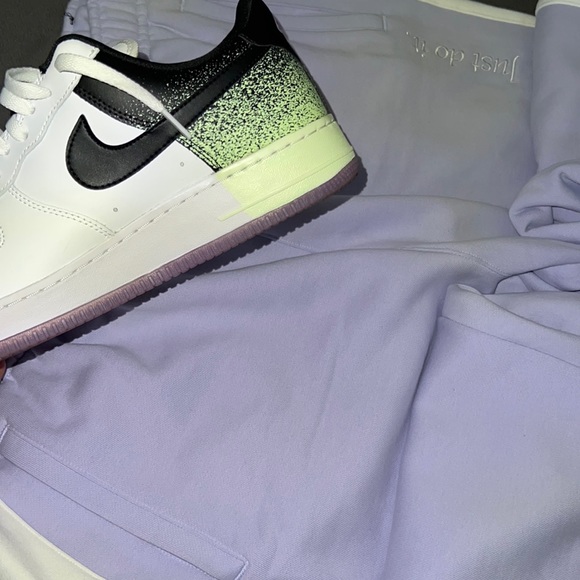 New no tags Nike just do it lavender sweat pants size xl - Picture 6 of 6